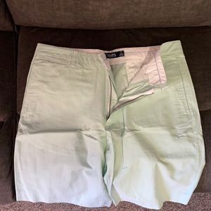 Mint green men’s shorts